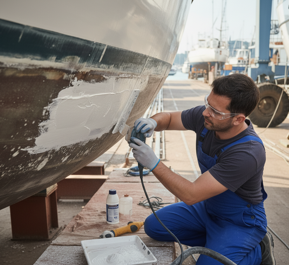 How to Treat Osmosis on a Boat ?