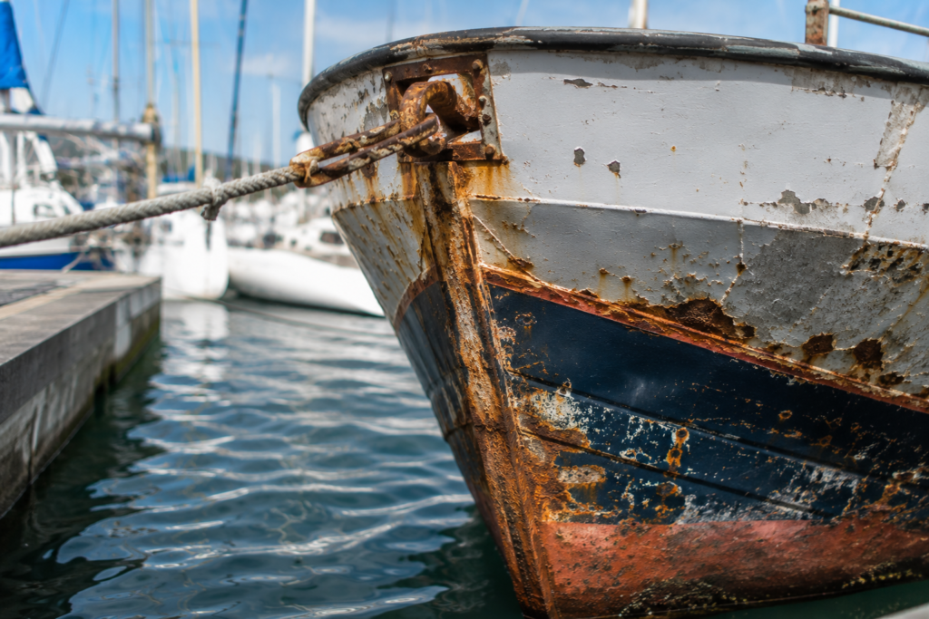 exemple de corrosion marine